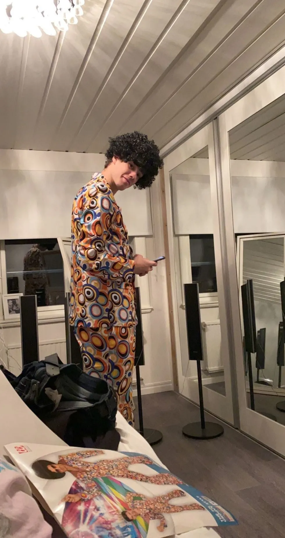 Afroperuukki Musta