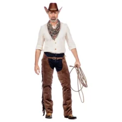 Aidot Western Chaps Miehet Ruskeat