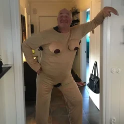 Alaston Nainen Naamiaisasu