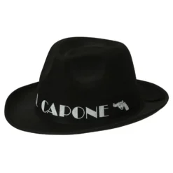 Al Capone Musta Gangsterihattu