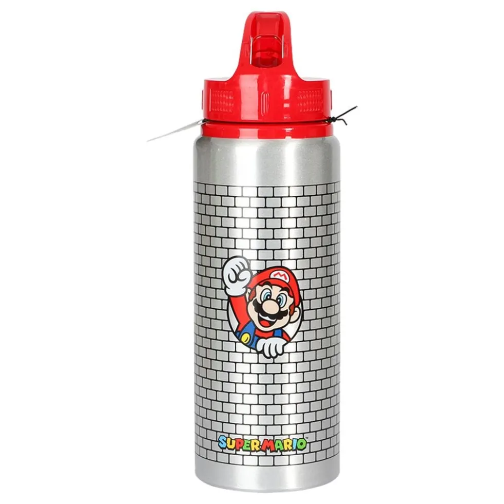 Alumiininen Super Mario -vesipullo
