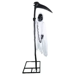 Animoitu Grim Reaper Äänellä ja Valolla -koriste