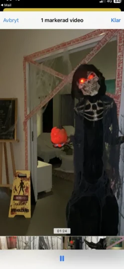 Animoitu Liikkuvapää Kalloprop