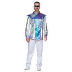 Avaruuspoika Metallic Naamiaisasu