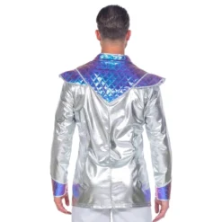 Avaruuspoika Metallic Naamiaisasu