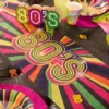 Back to the 80's -pöytäliinarulla