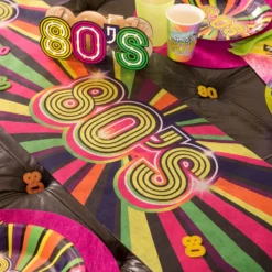Back to the 80's -pöytäliinarulla