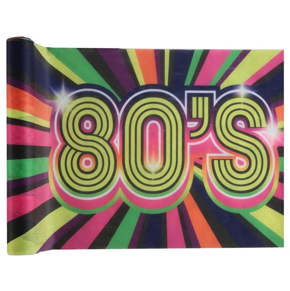 Back to the 80's -pöytäliinarulla