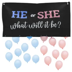 Ballonkipakkaus He or She