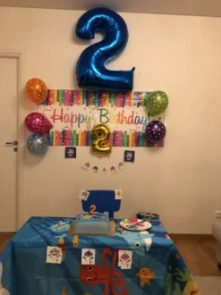Banderolli Happy Birthday Sateenkaari