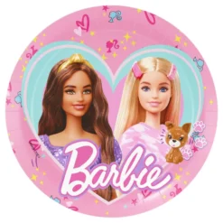 Barbie™ Friends -pahviset leipälautaset