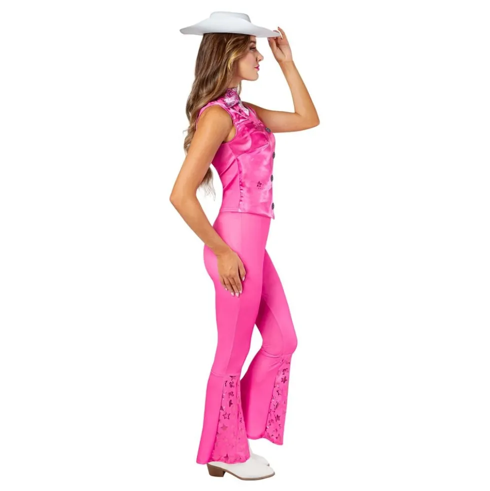 Barbie Vaaleanpunainen Cowgirl Naamiaisasu
