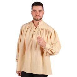 Beige Pirattipaita Deluxe