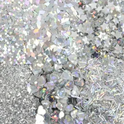 Bio-Glitter Sekoitettu Hopeasetti
