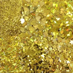 Bio-Glitter Sekoitettu Kulta Setti