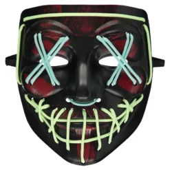 Blood Splatter Musta/Vihreä Naamari