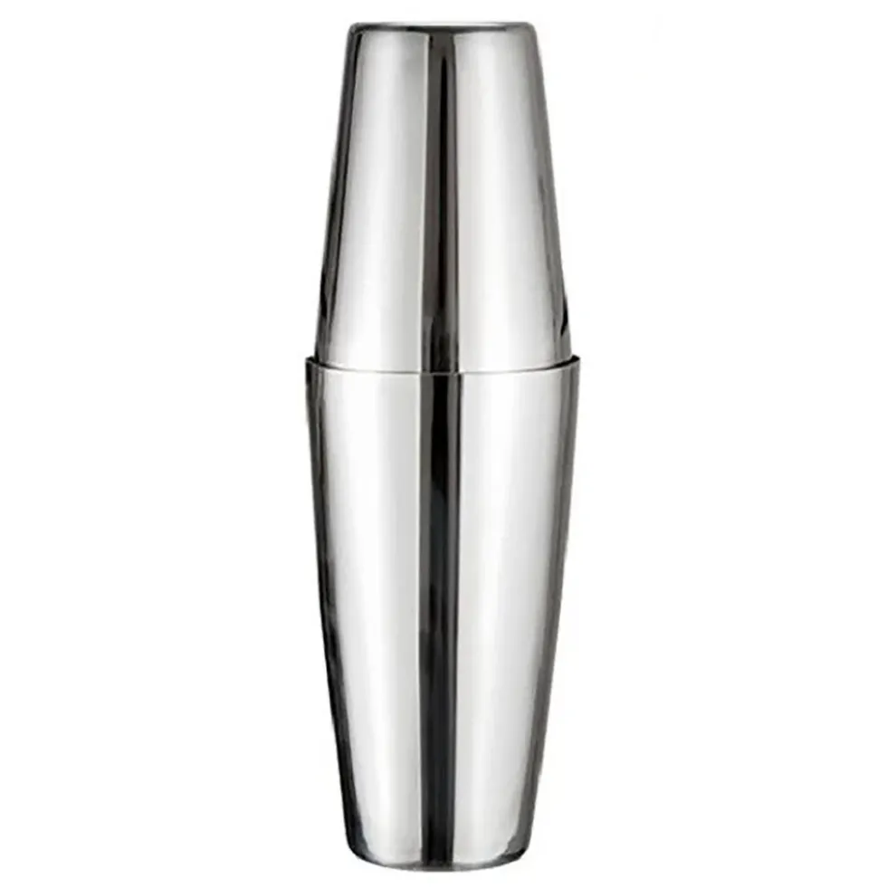Boston Cocktail Shaker Silver