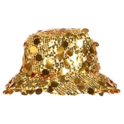 Bucket Hat Paljetit Kulta