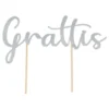 Cake Topper Grattis Hopea