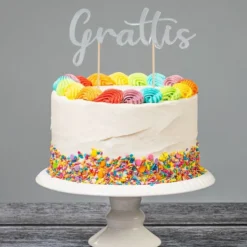 Cake Topper Grattis Hopea