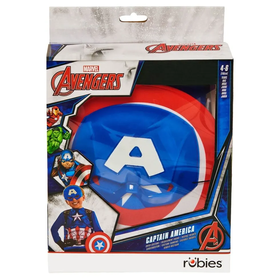 Captain America Naamiaisasusetti Lapsille Lahjapakkaus