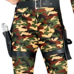 Catsuit Militääri Naamiaisasu
