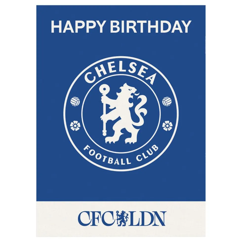 Chelsea-syntymäpäiväkortti