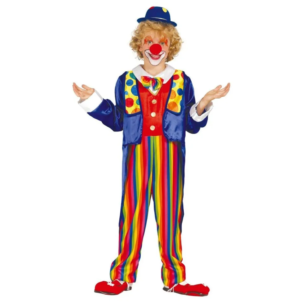 Clown Overall Lasten Naamiaisasu