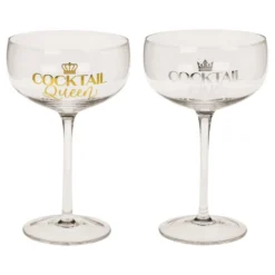 Cocktail-lasisetti King & Queen