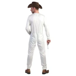 Cowboy Alusasu Valkoinen Naamiaisasu