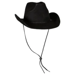 Cowboyhattu Musta Deluxe