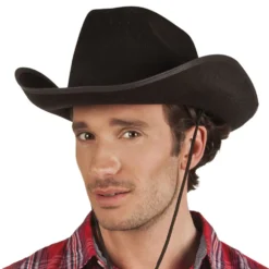 Cowboy-hattu Rodeo Musta