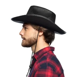 Cowboy-hattu Rodeo Musta
