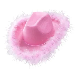 Cowboyhattu Roosa Pörröinen