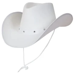 Cowboyhattu Valkoinen