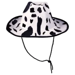 Cowboy-lehmäkuvioinen Hattu