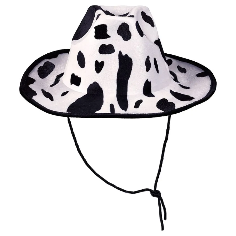 Cowboy-lehmäkuvioinen Hattu