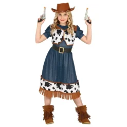 Cowgirl Lasten Naamiaisasu