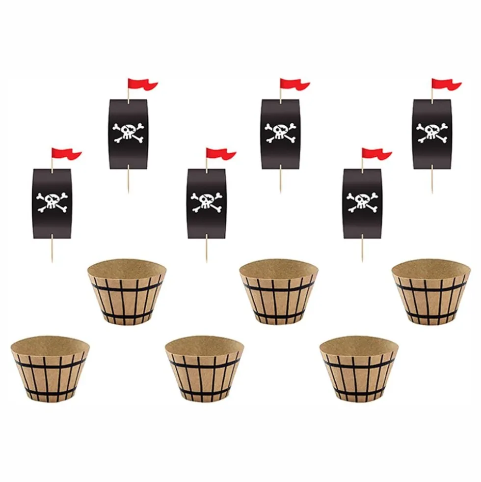 Cupcake Kit Merirosvot