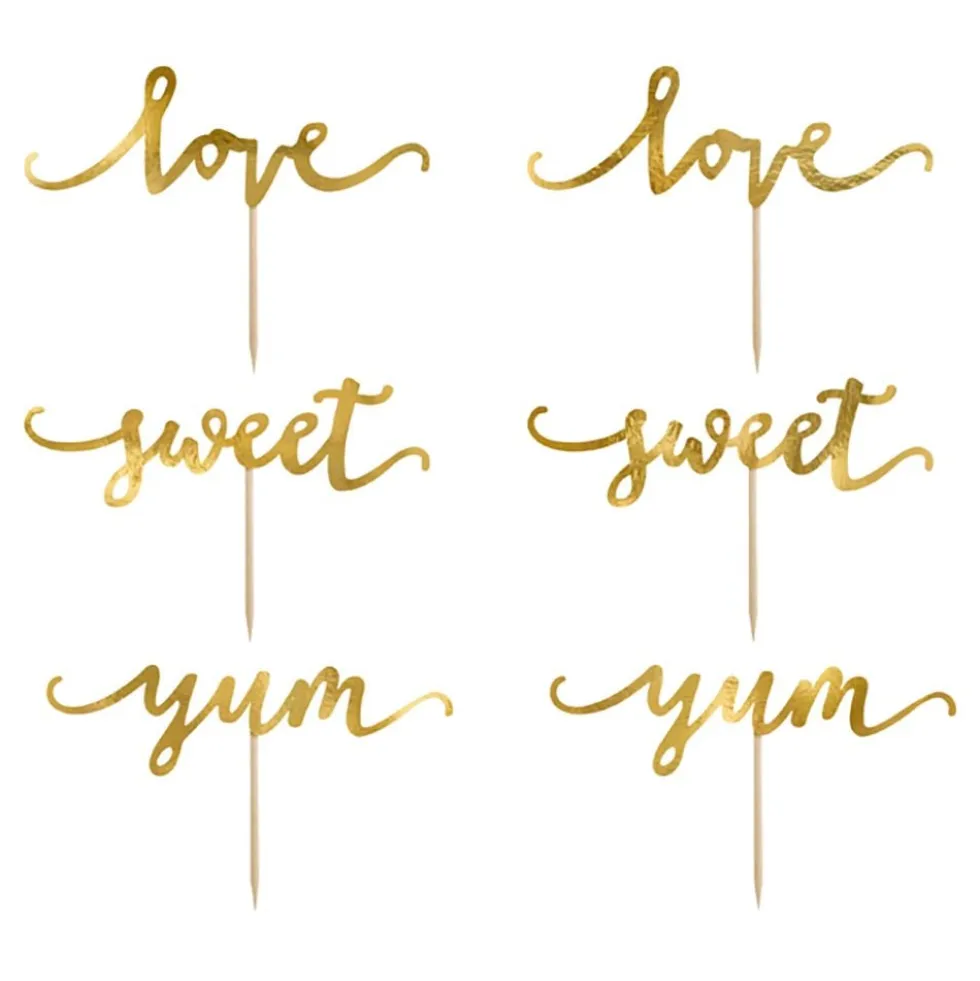 Cupcake Toppers Love