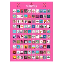 100 Dates Bucket List Raaputustaulu