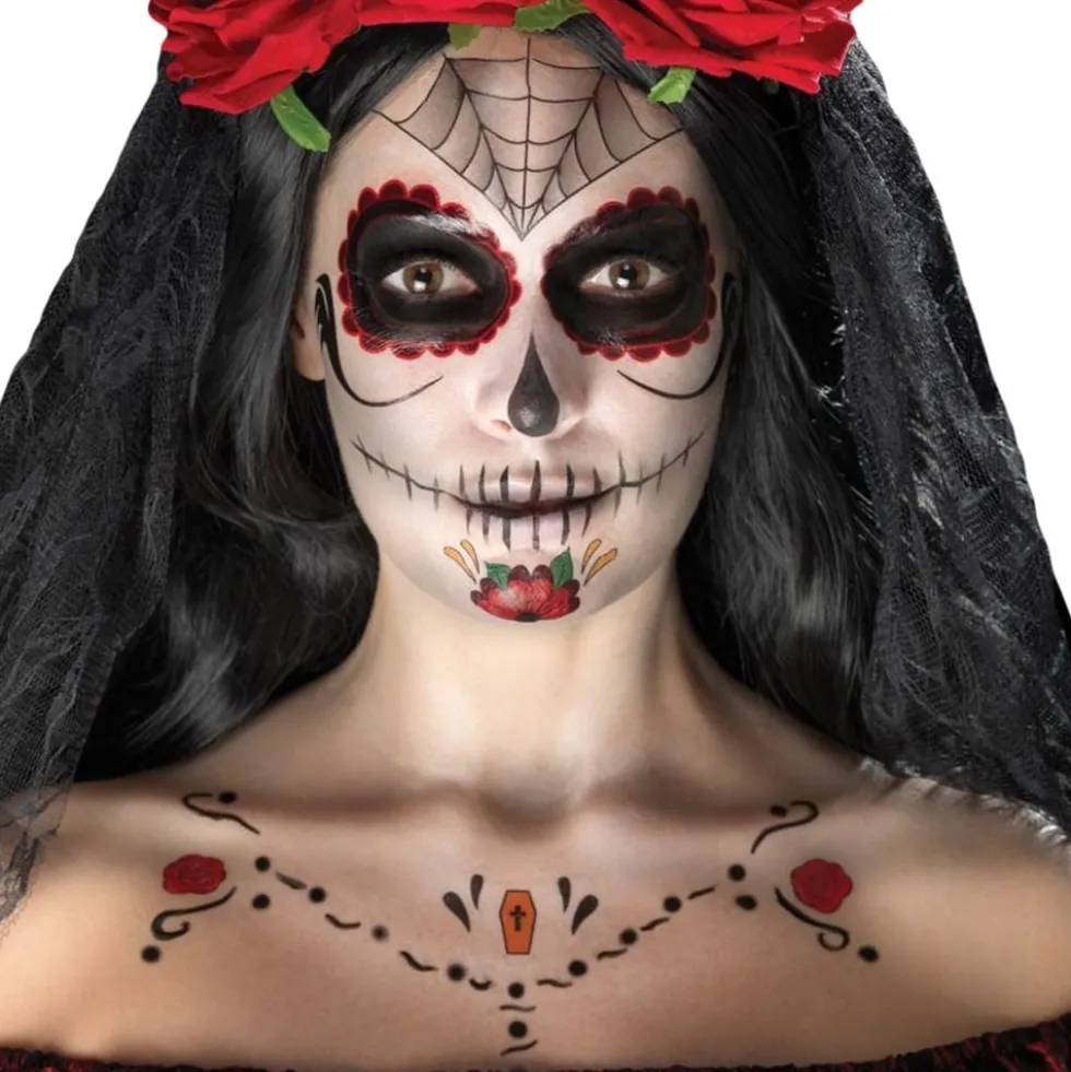 Day of the Dead Kasvotatuoinnit