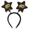 Diadem 40 Birthday Star Hiuspanta
