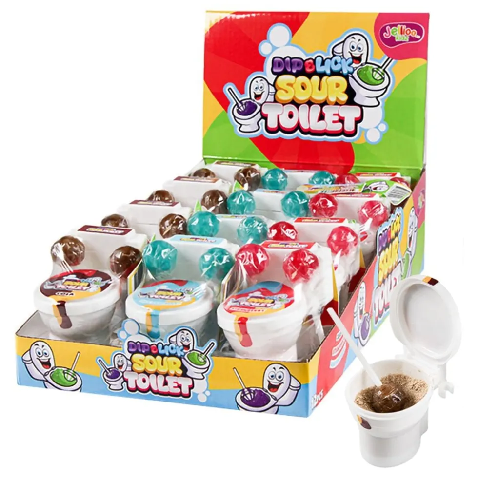 Dip & Lick Sour Toilet Suurpakkaus