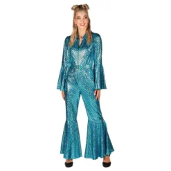 Discohaalari Turkos Deluxe Naamiaisasu