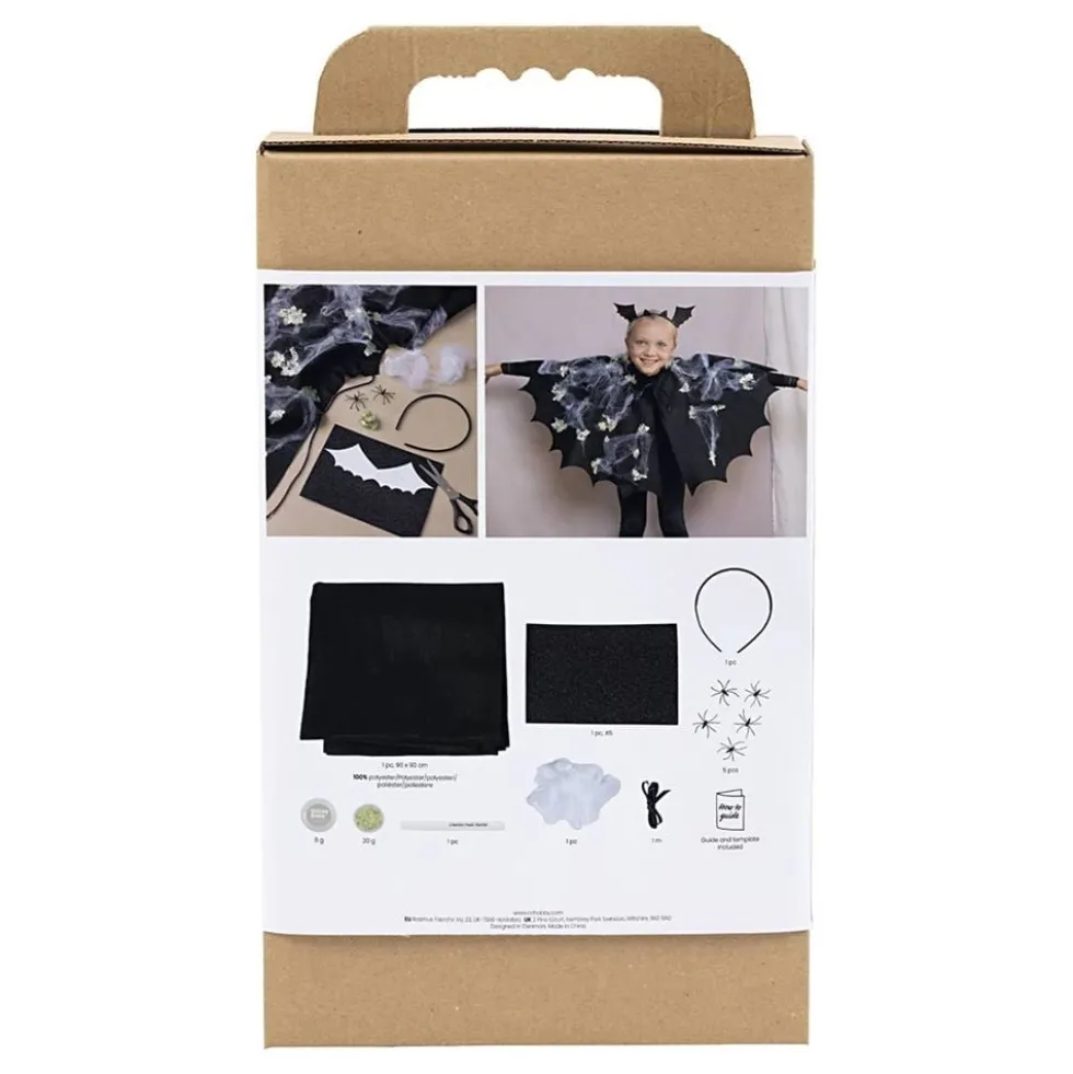 DIY Kit Lasten Halloweenasu Lepakko