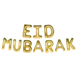 Eid Mubarak Kulta Ballonki­viirinauha