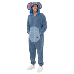 Elefantti Onesie Naamiaisasu