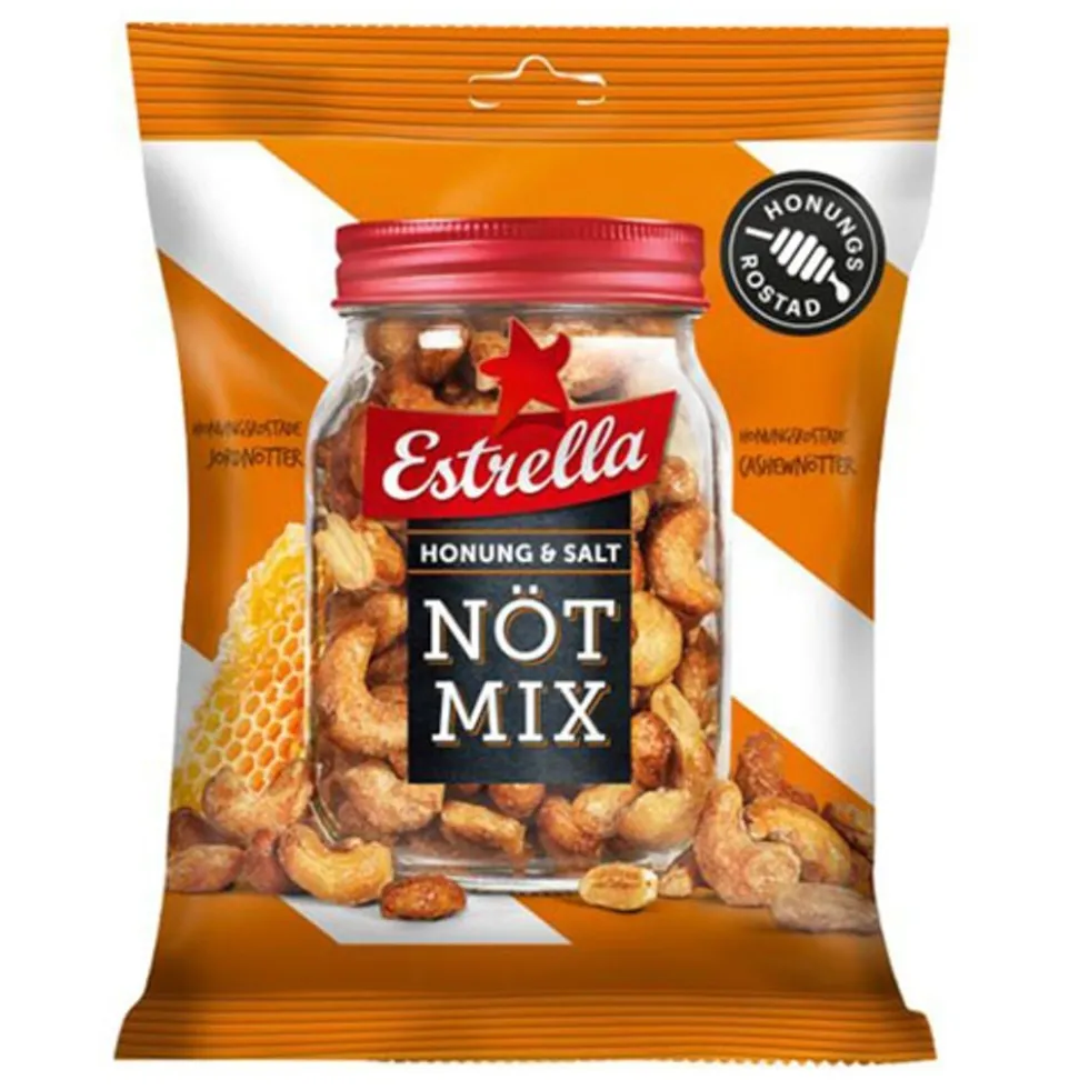Estrella Hunaja-Suolapähkinäsekoitus