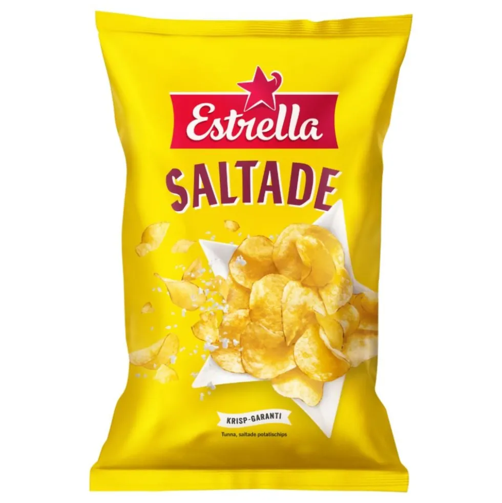 Estrella Lättsaltade Chips Suurpakkaus